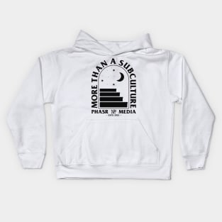 PHASR Doorway in Off Black Kids Hoodie